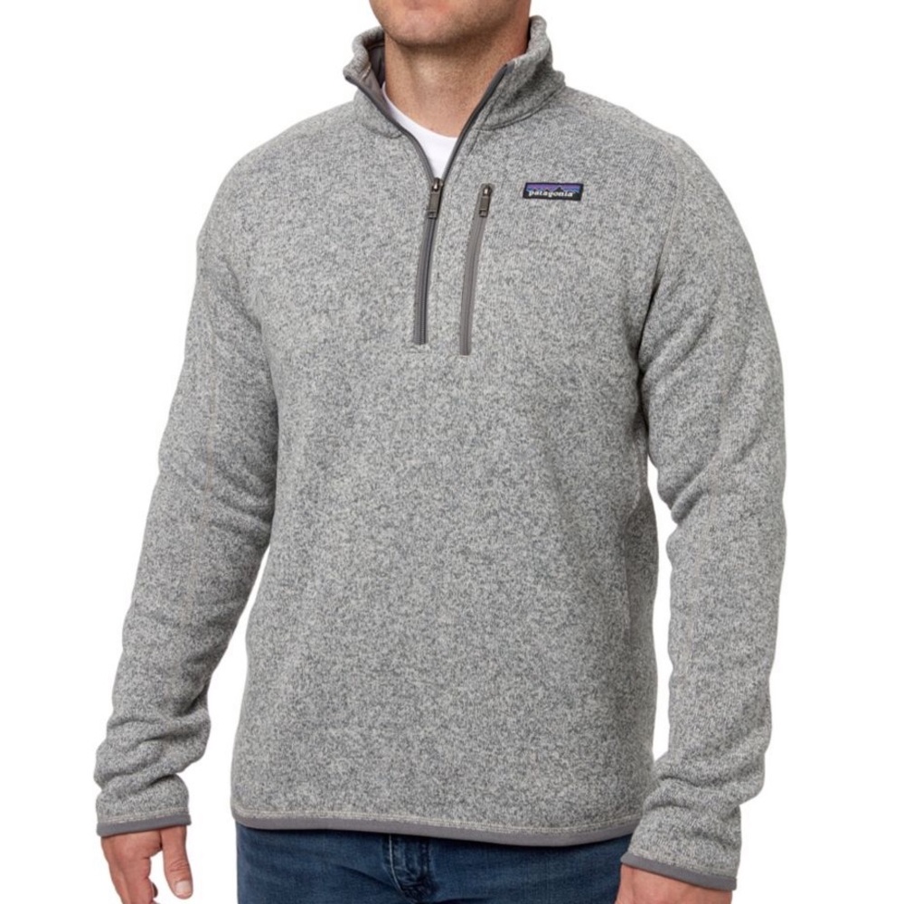 Patagonia Men's Sweater 1/4 Zip Fleece Pullover